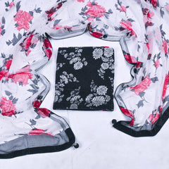 Crepe Black Unstitched Suit