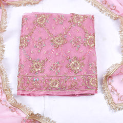 Glass Pink Unstitched Suit