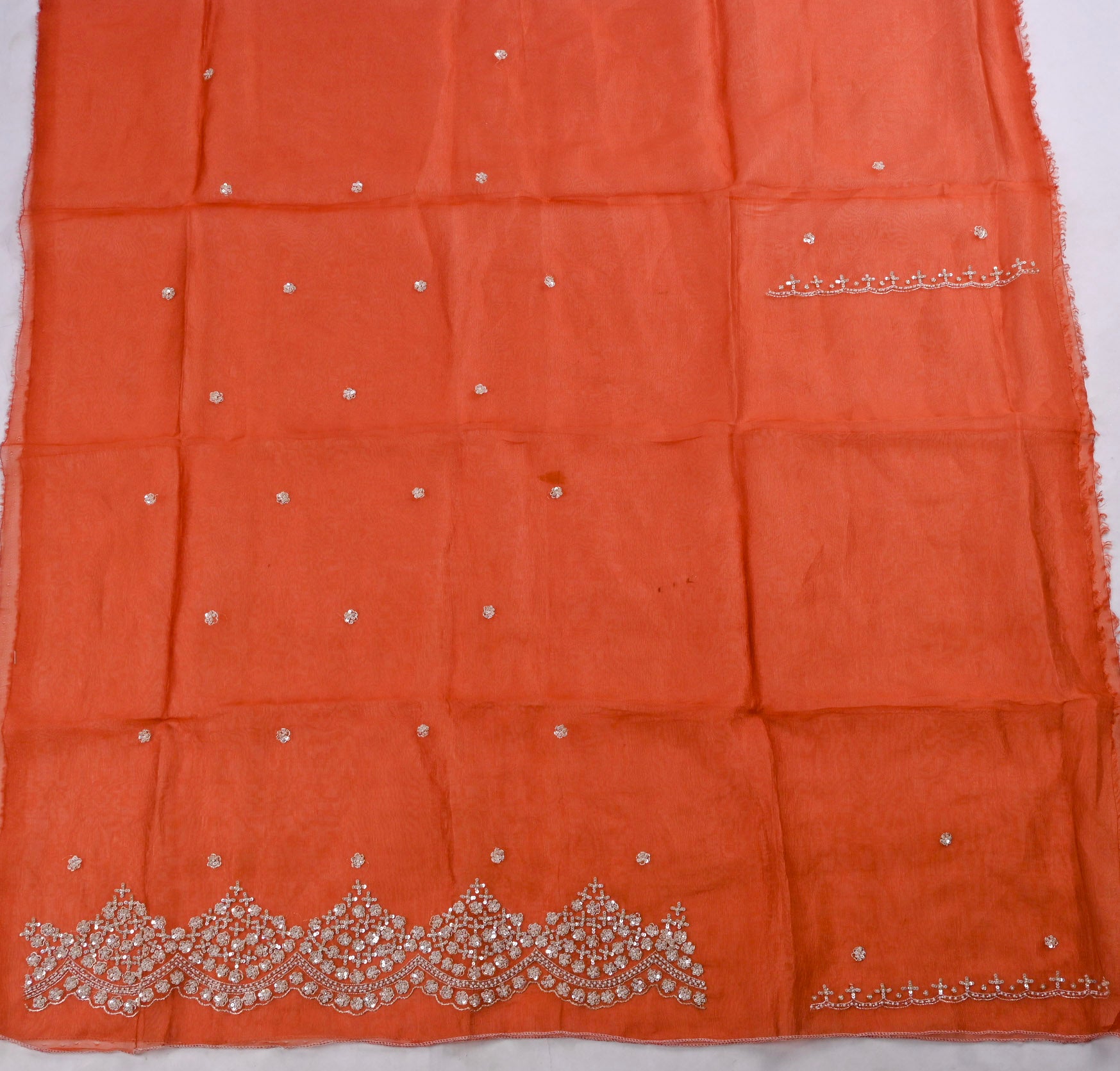 Crush Orange Unstitched Suit
