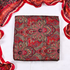 Sapphire Chinon Red Unstitched Suit