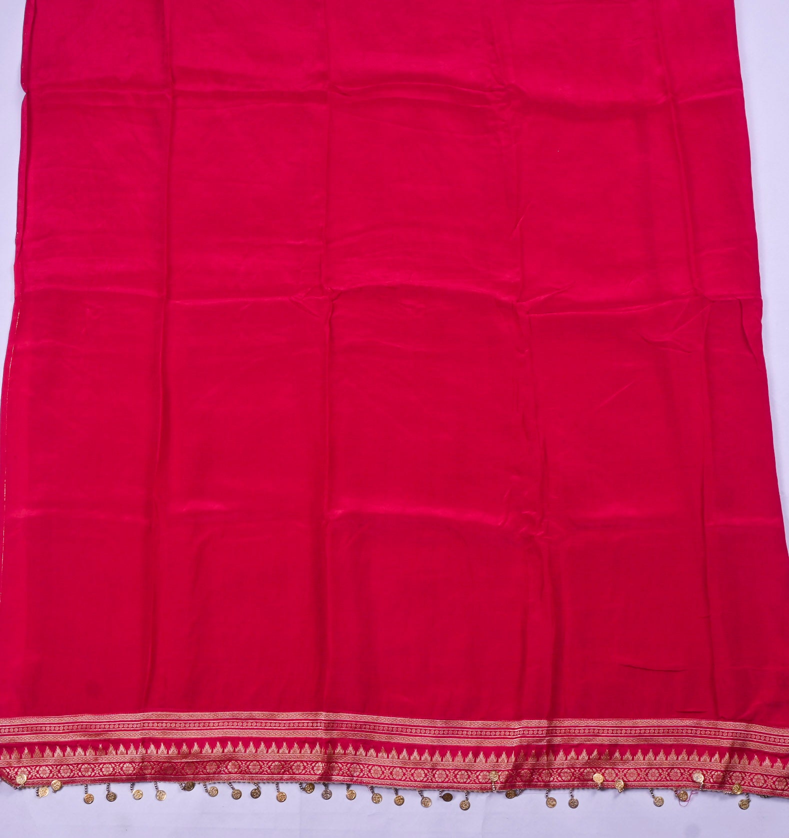 Crepe Pink Unstitched Suit