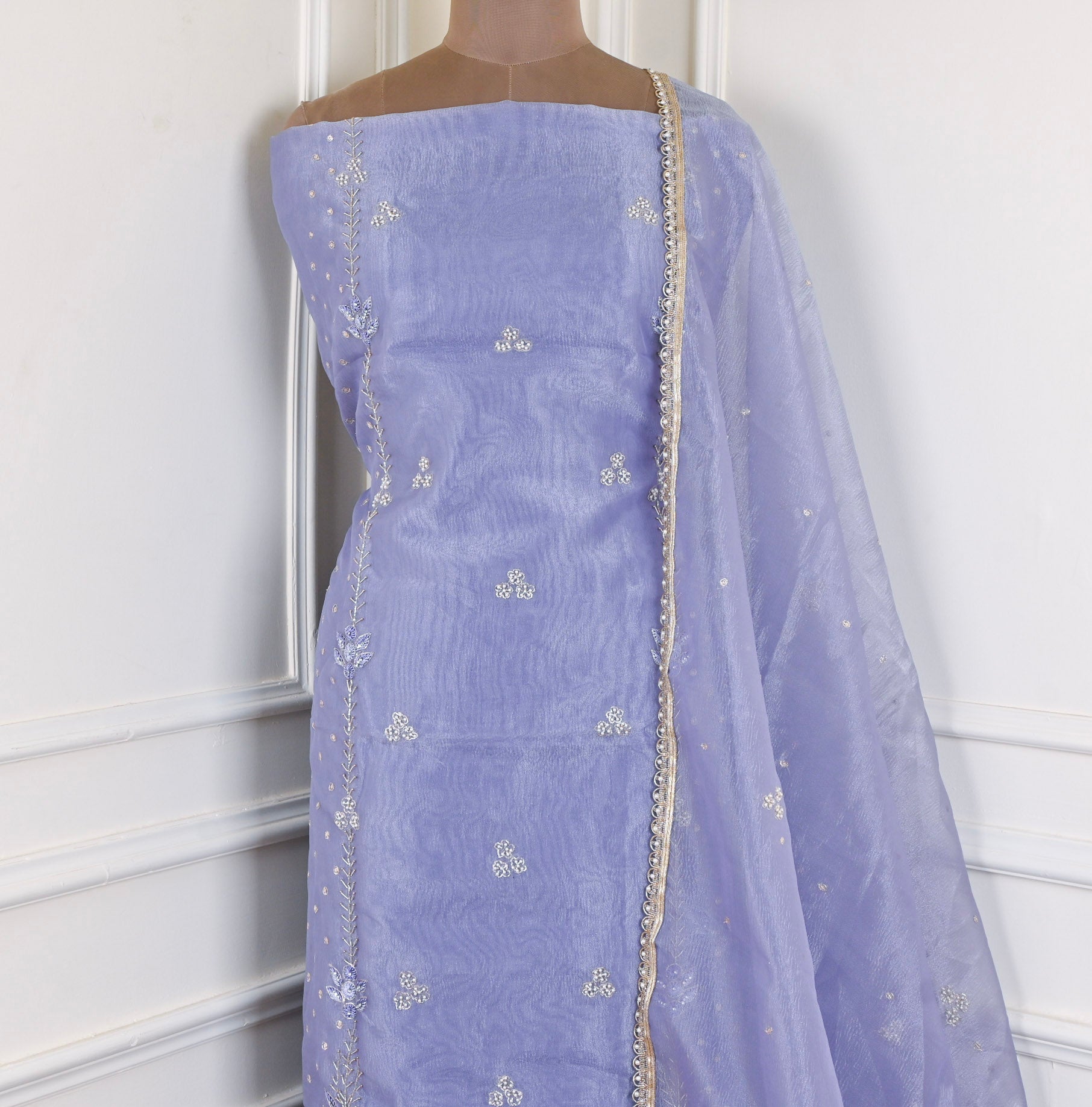Crush Purple Unstitched Suit