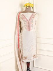 Shimmer Red Unstitched Suit
