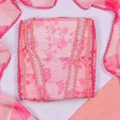 Burberry Pink Unstitched Suit