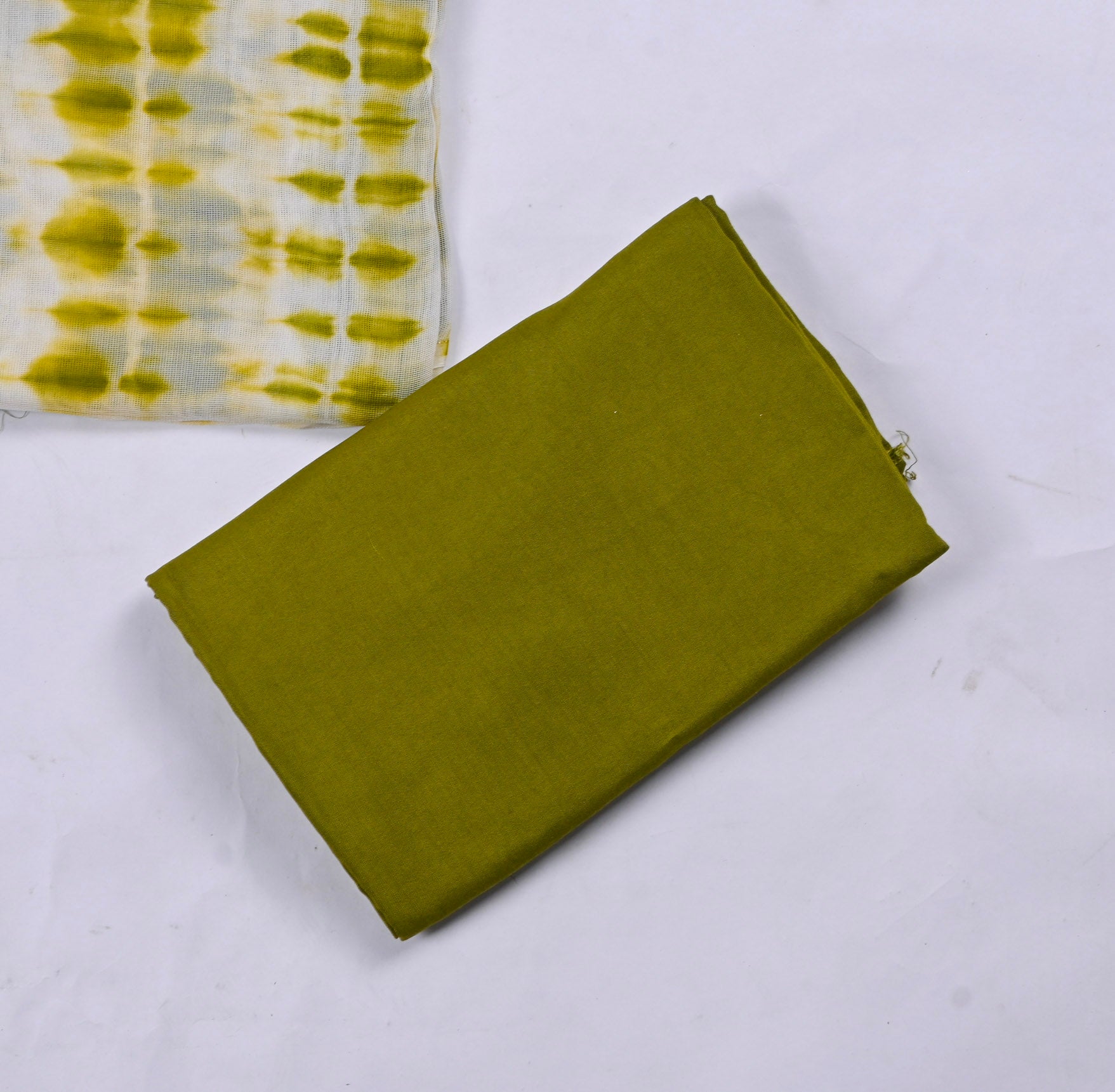 Burberry Green Unstitched Suit