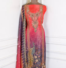 Burberry Orange Unstitched Suit