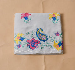 Georgette Blue Unstitched Suit
