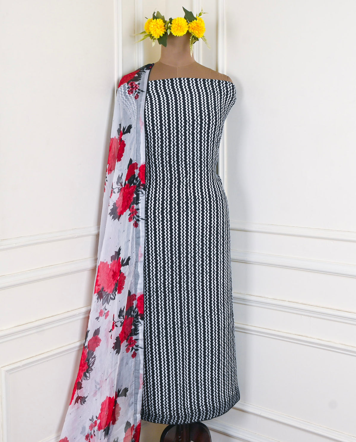 Crepe Black Unstitched Suit