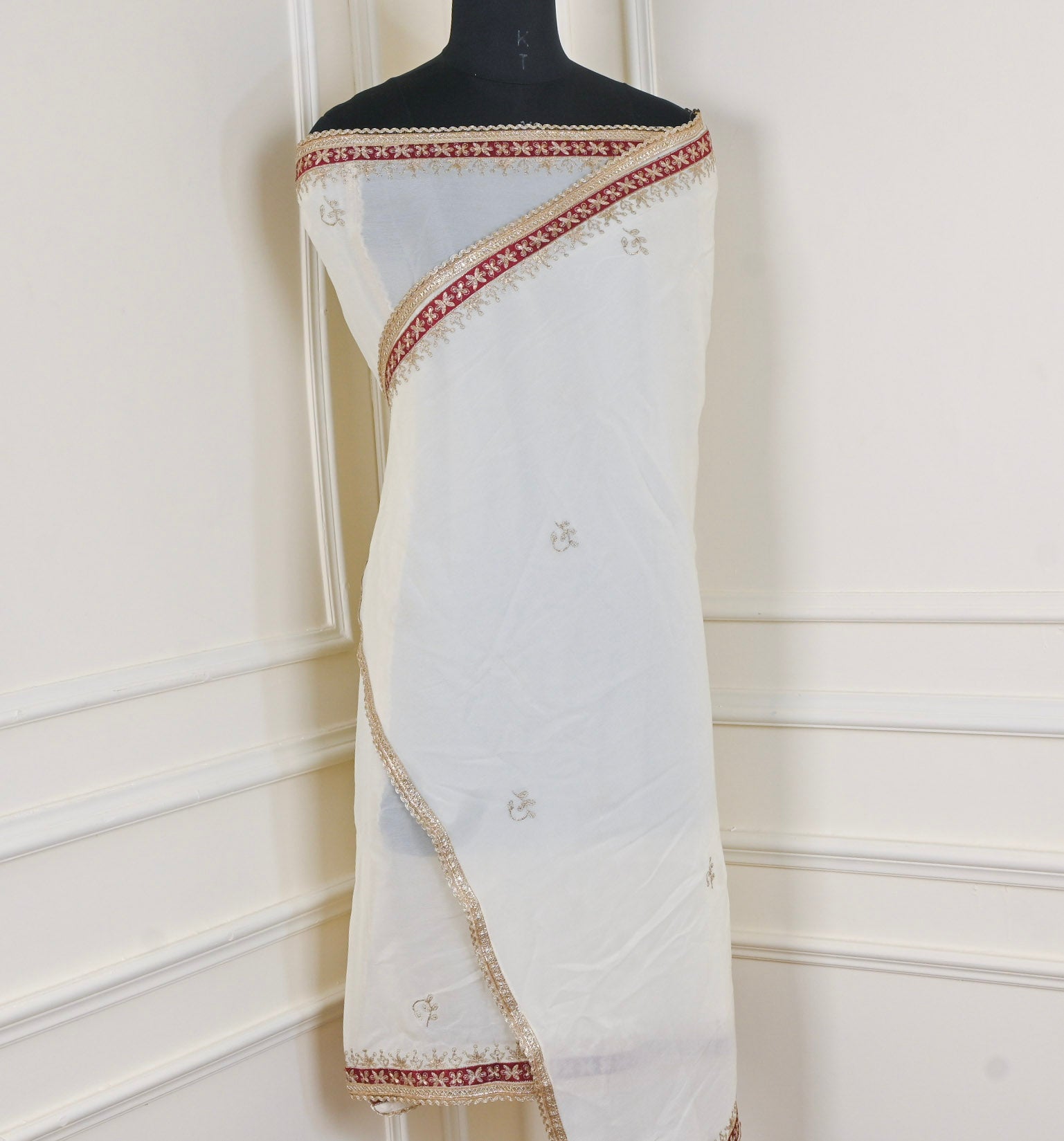 Glass White Unstitched Suit