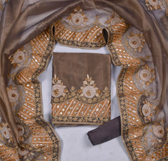 Shimmer Grey Unstitched Suit