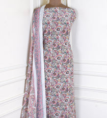 Crepe Off-White Unstitched Suit