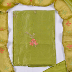 Shimmer Parrot Unstitched Suit