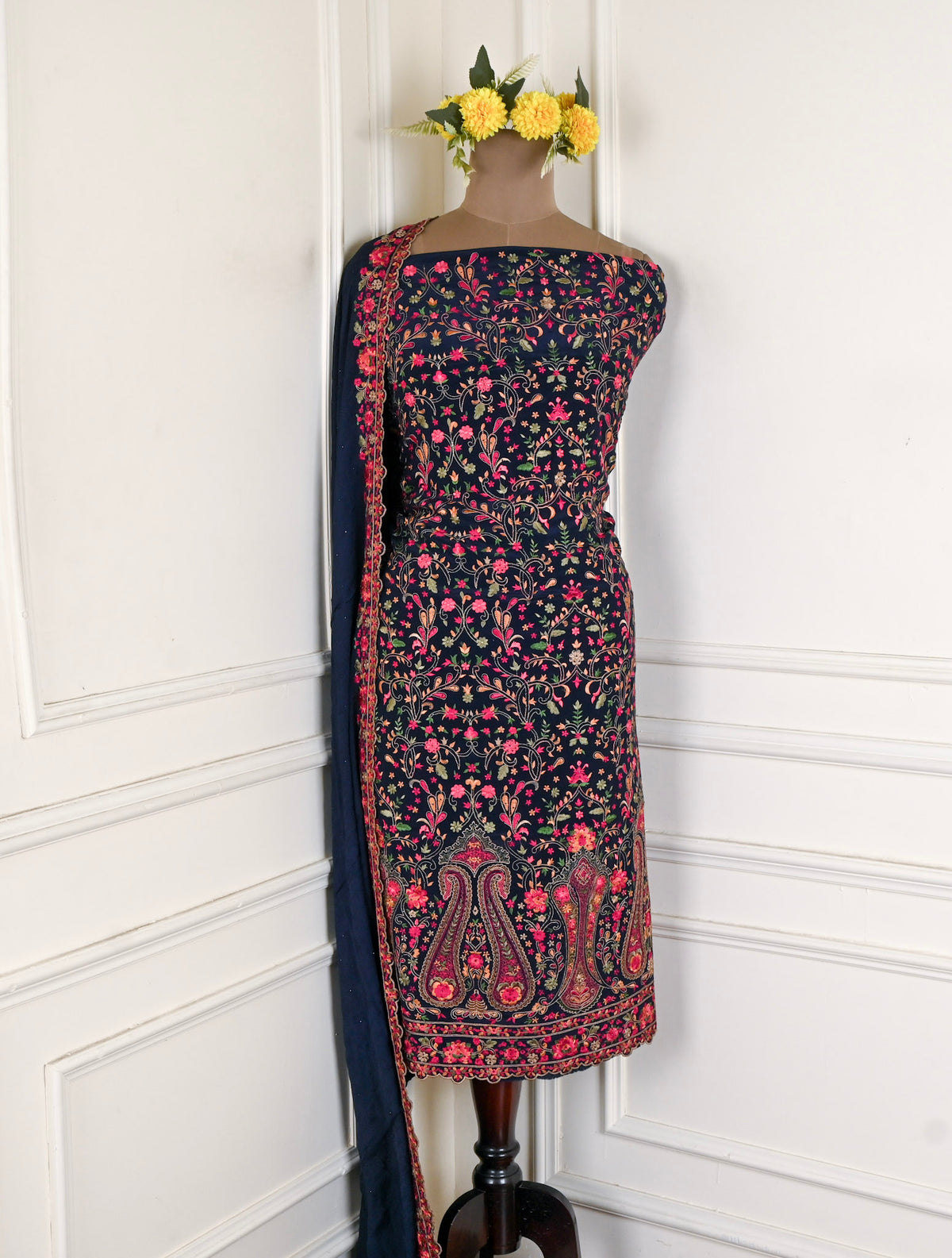 Crepe Navy Unstitched Suit