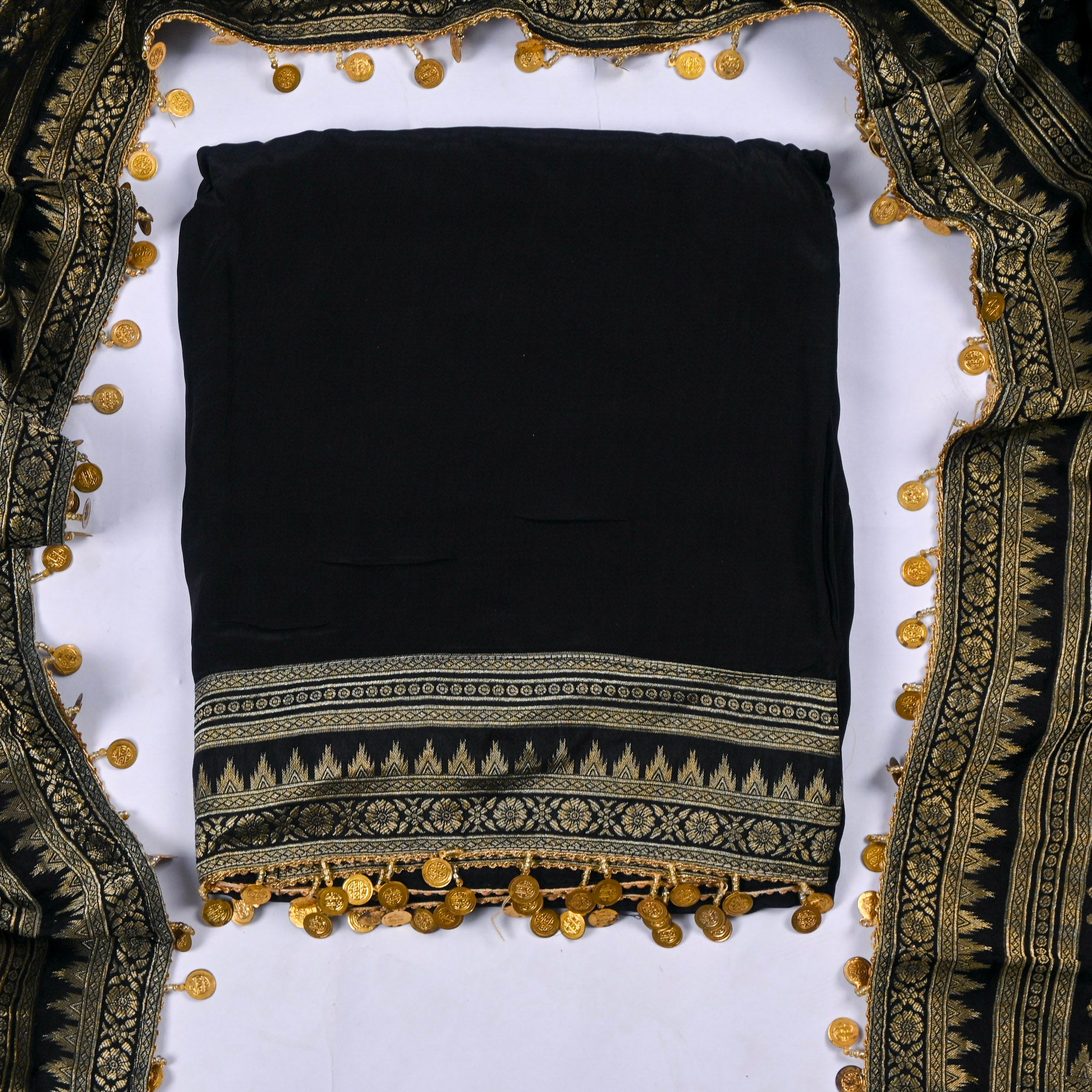 Crepe Black Unstitched Suit