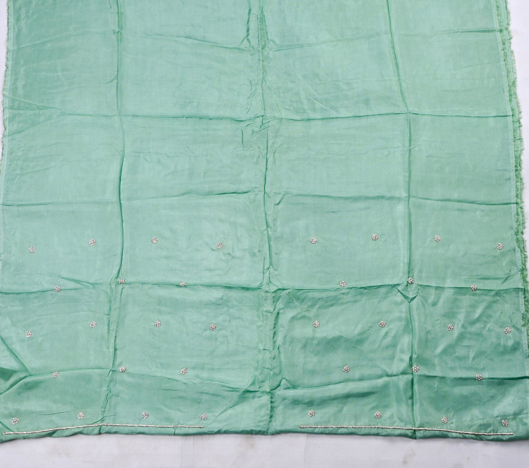 Sasha Silk Pastel Blue Unstitched Suit
