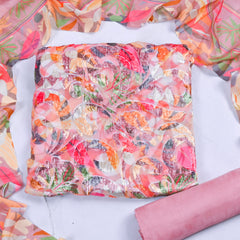 Brasso Peach Unstitched Suit