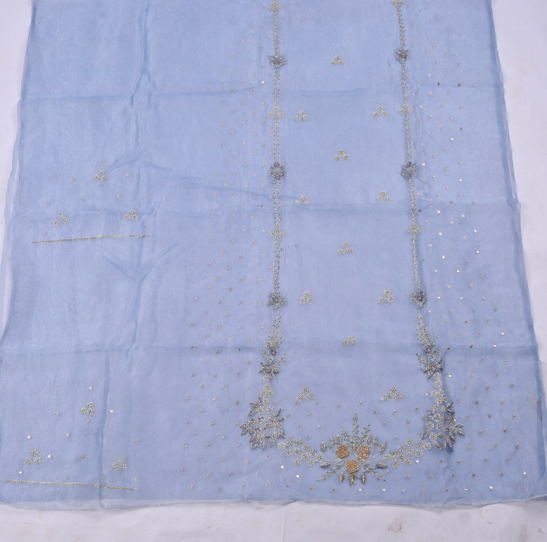 Crush Blue Unstitched Suit