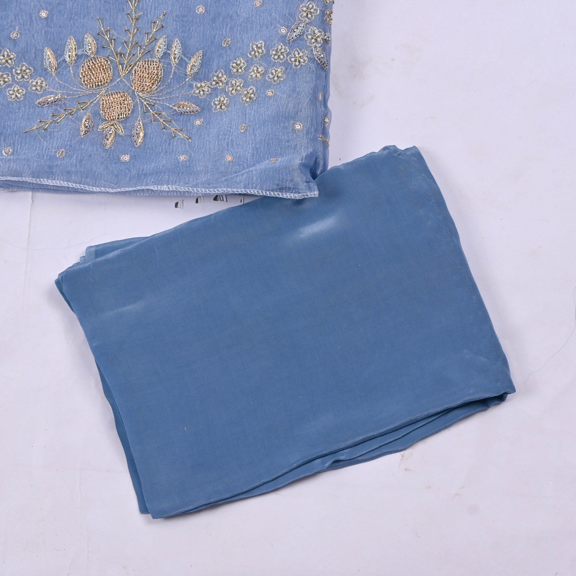 Crush Blue Unstitched Suit