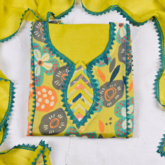 Burberry Neon Yellow Unstitched Suit