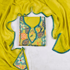 Burberry Neon Yellow Unstitched Suit