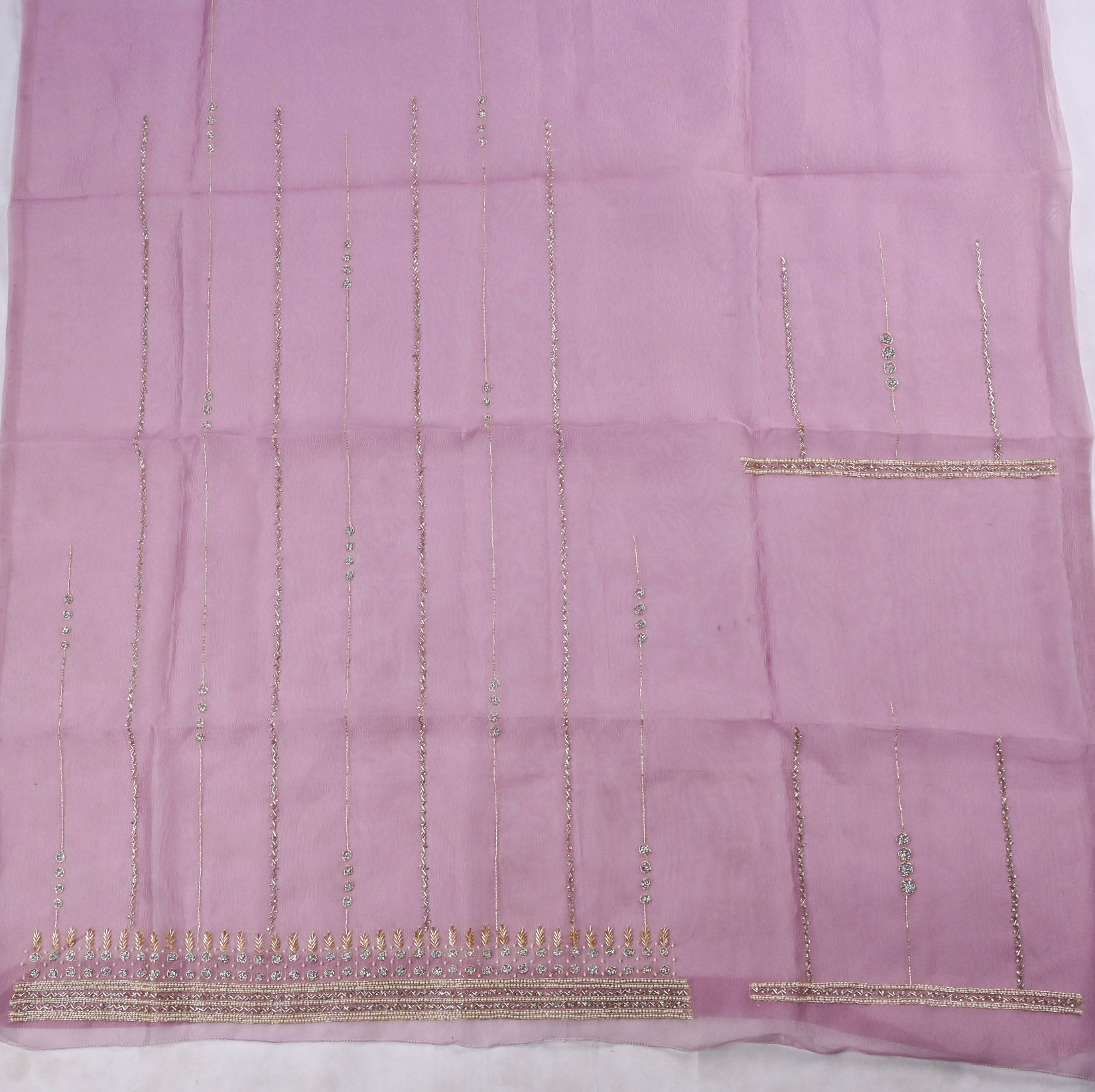 Crush Lavender Unstitched Suit