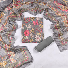 Chinon Grey Unstitched Suit