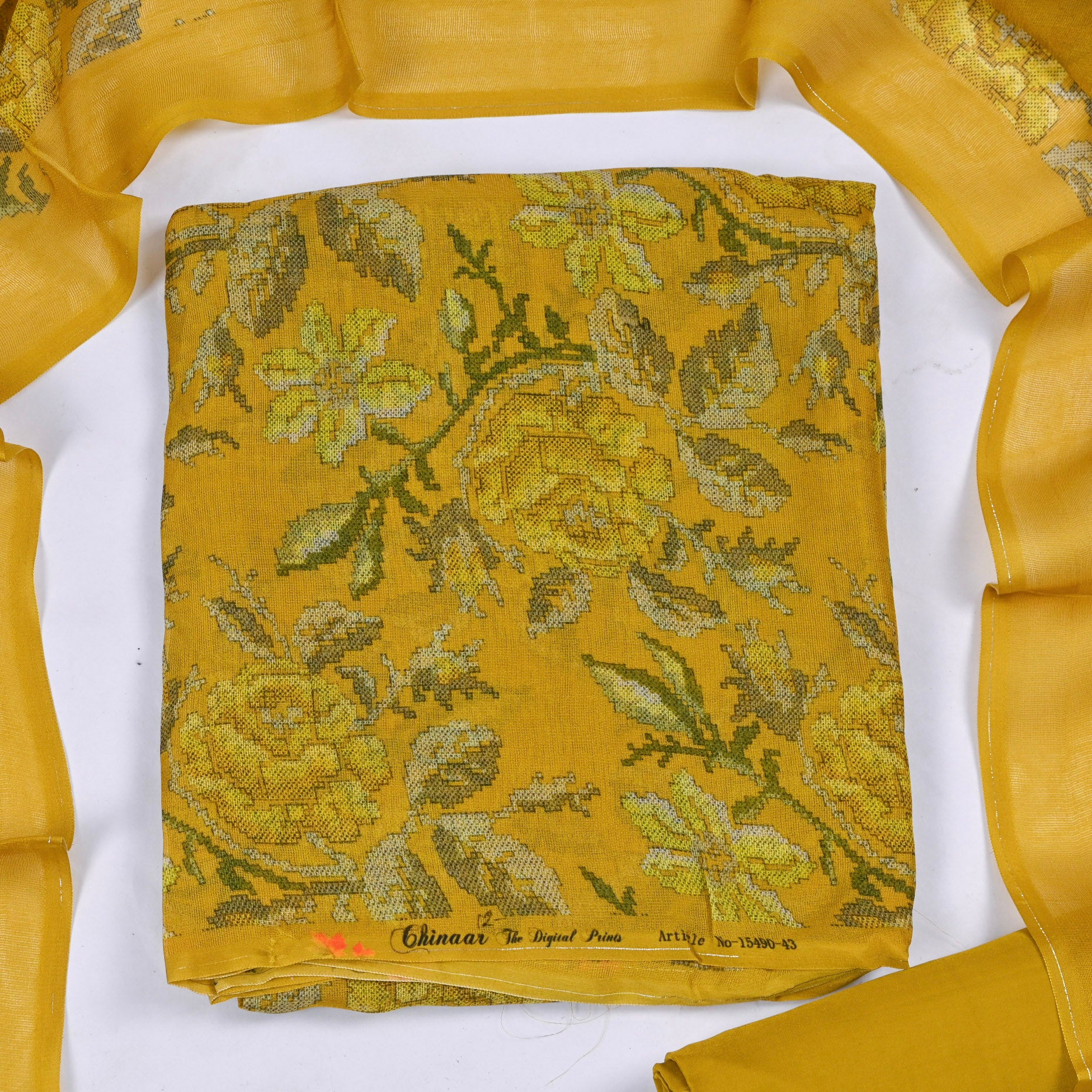 Burberry Yellow Unstitched Suit