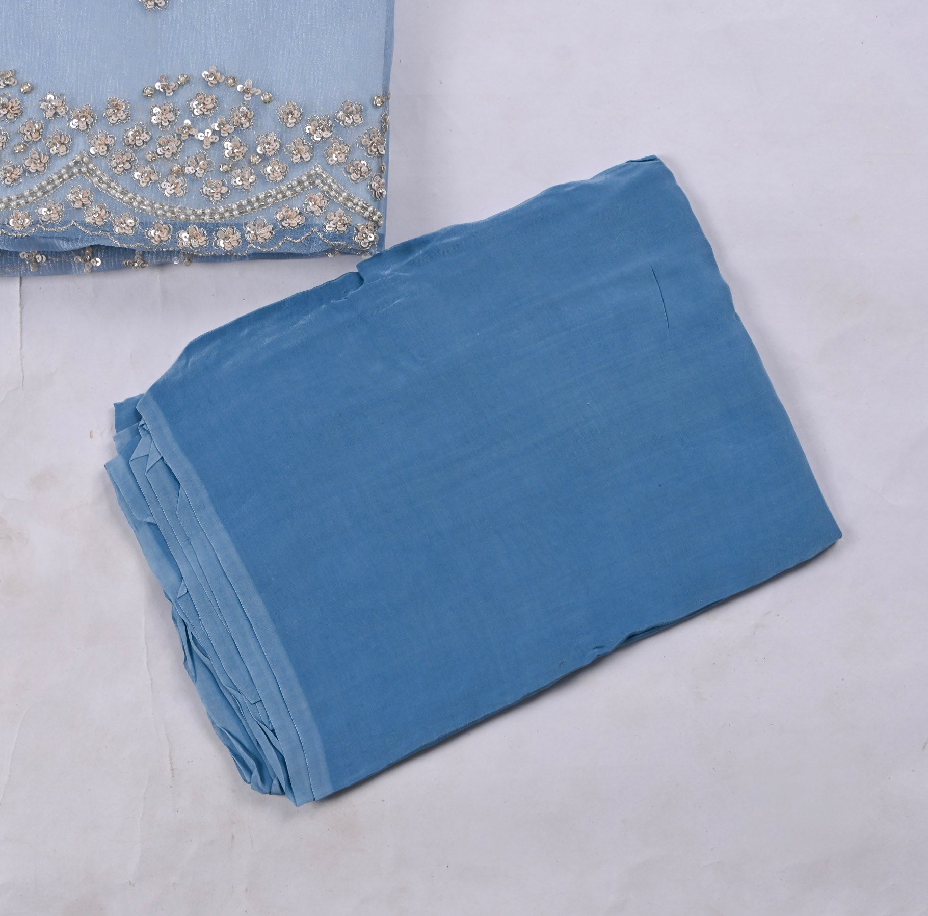 Crush Blue Unstitched Suit