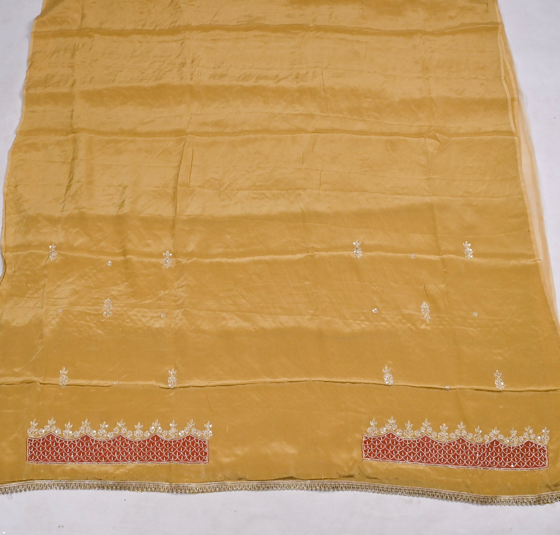 Glass Yellow Unstitched Suit
