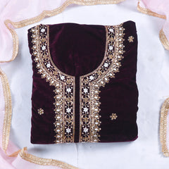 Velvet Violet Unstitched Suit