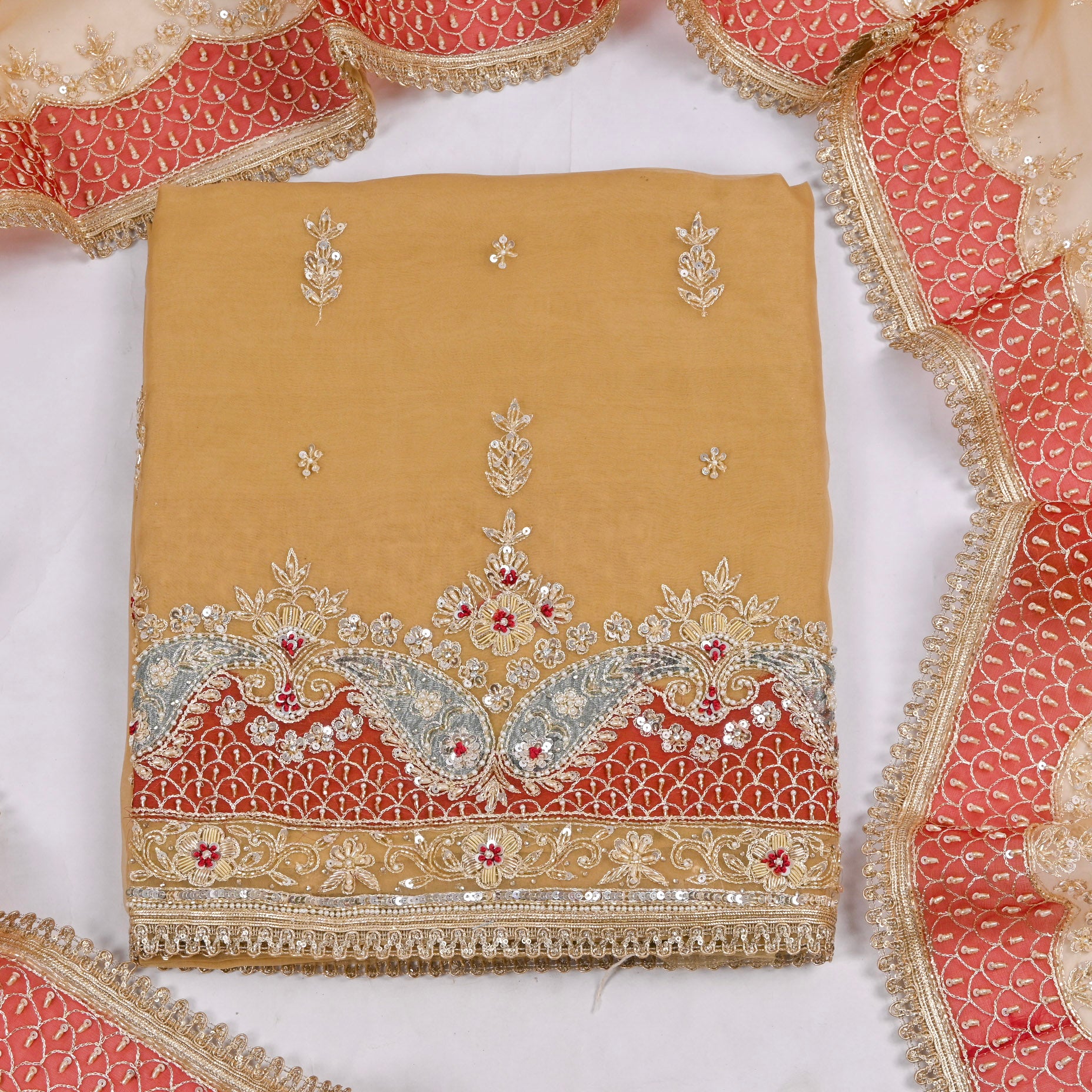Glass Yellow Unstitched Suit