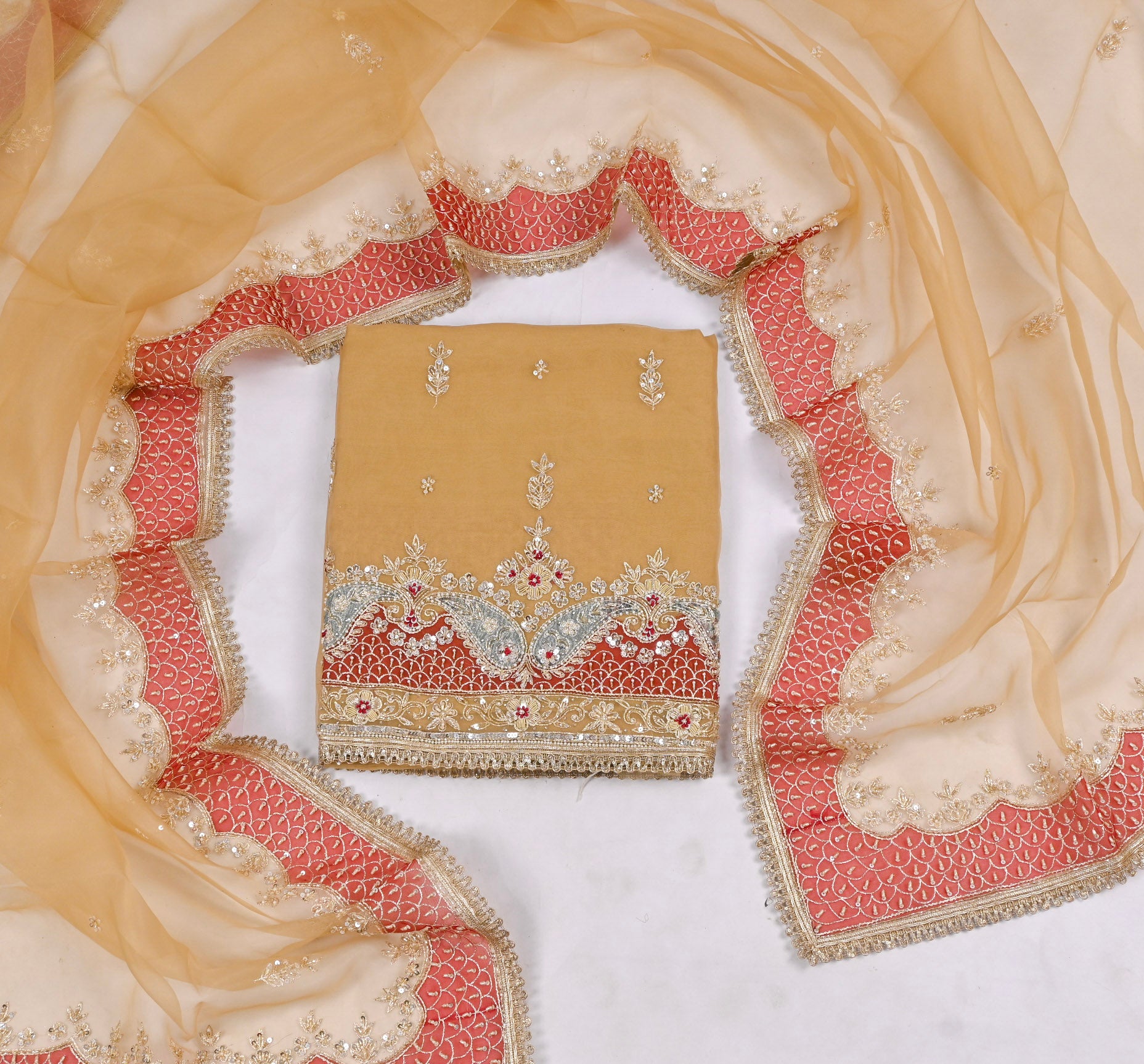 Glass Yellow Unstitched Suit