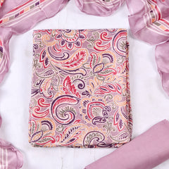 Chinon Onion Pink Unstitched Suit