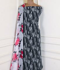 Crepe Black Unstitched Suit