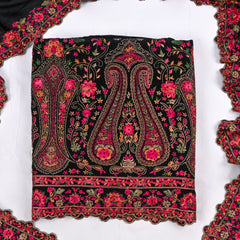 Crepe Black Unstitched Suit