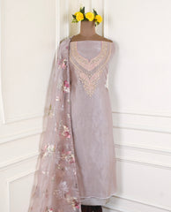 Glass Grey Unstitched Suit