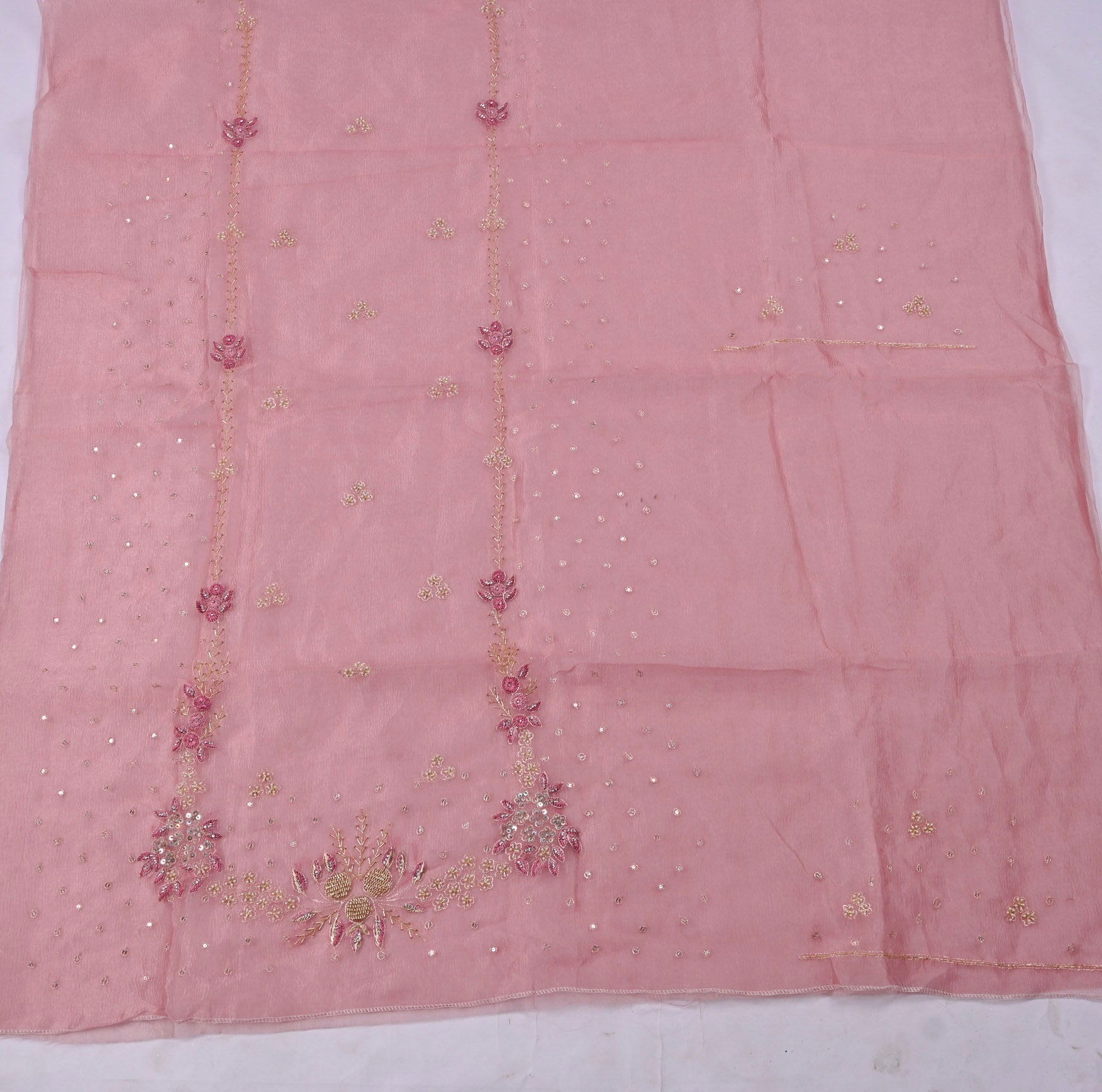 Crush Dusky Pink Unstitched Suit