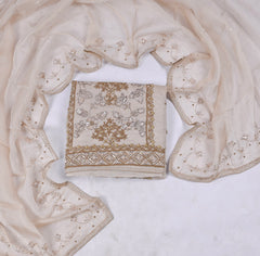 Burberry Beige Unstitched Suit