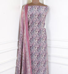 Crepe Dusky Pink Unstitched Suit