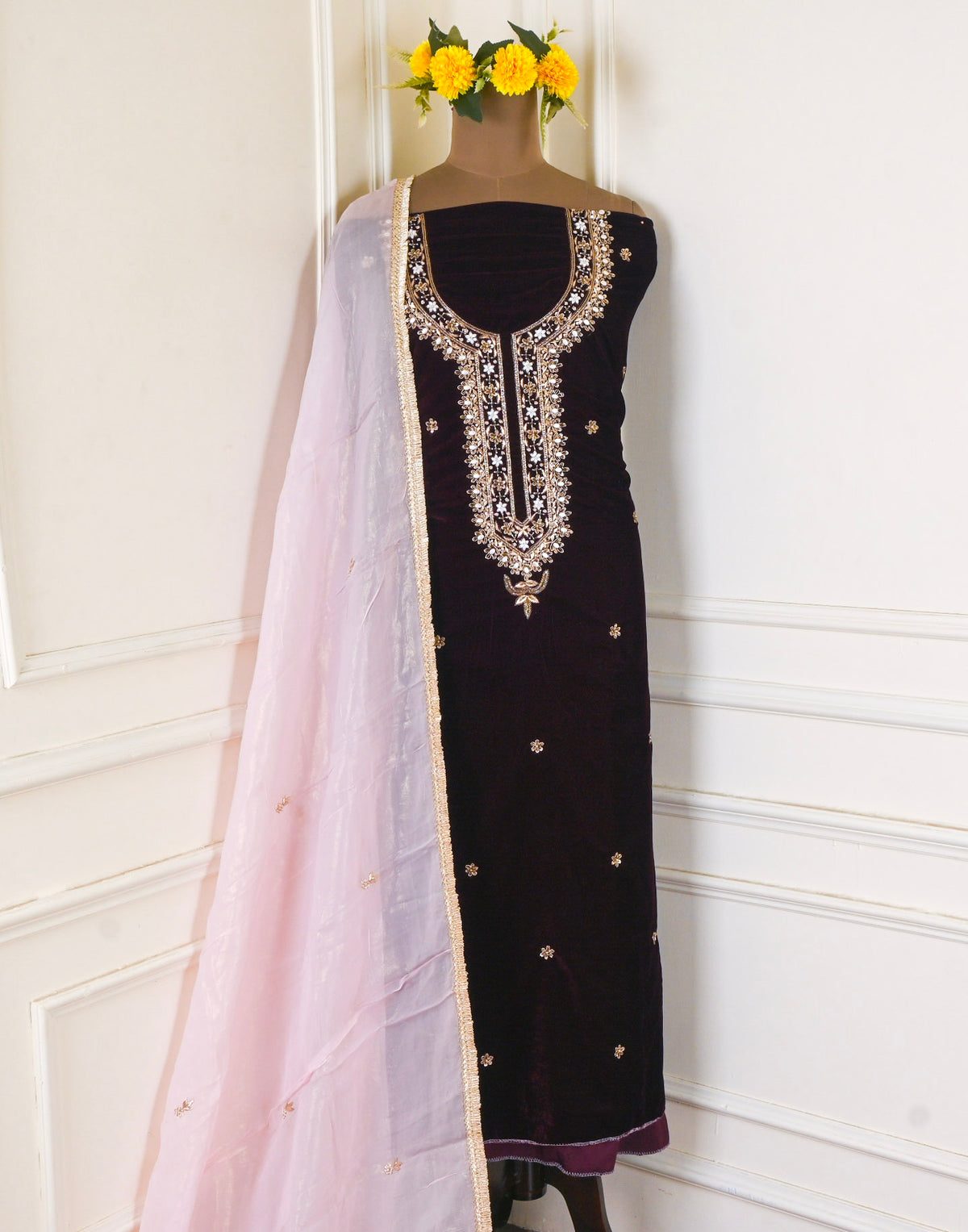 Velvet Violet Unstitched Suit