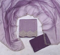 Crush Purple Unstitched Suit