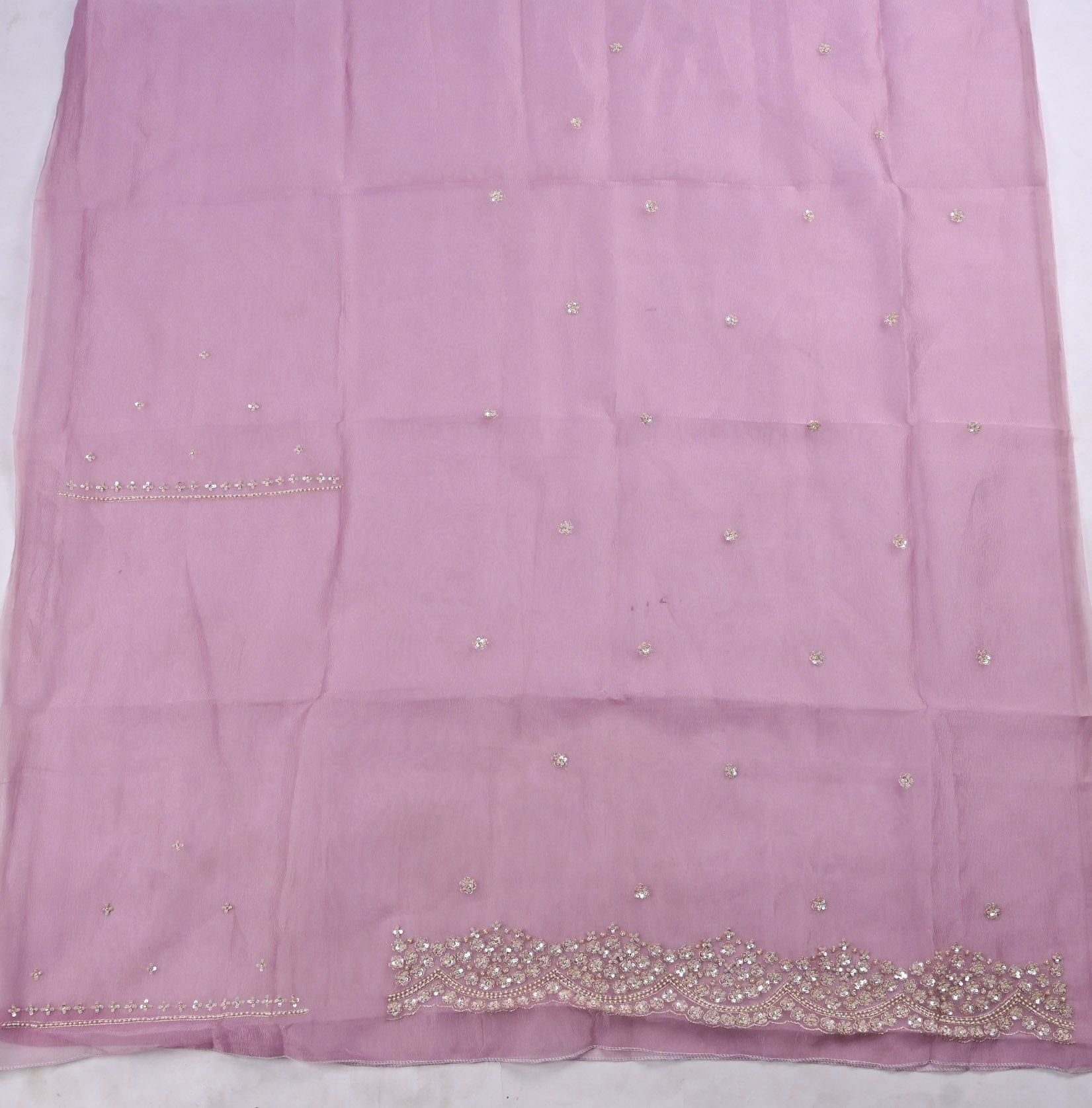 Crush Lavender Unstitched Suit