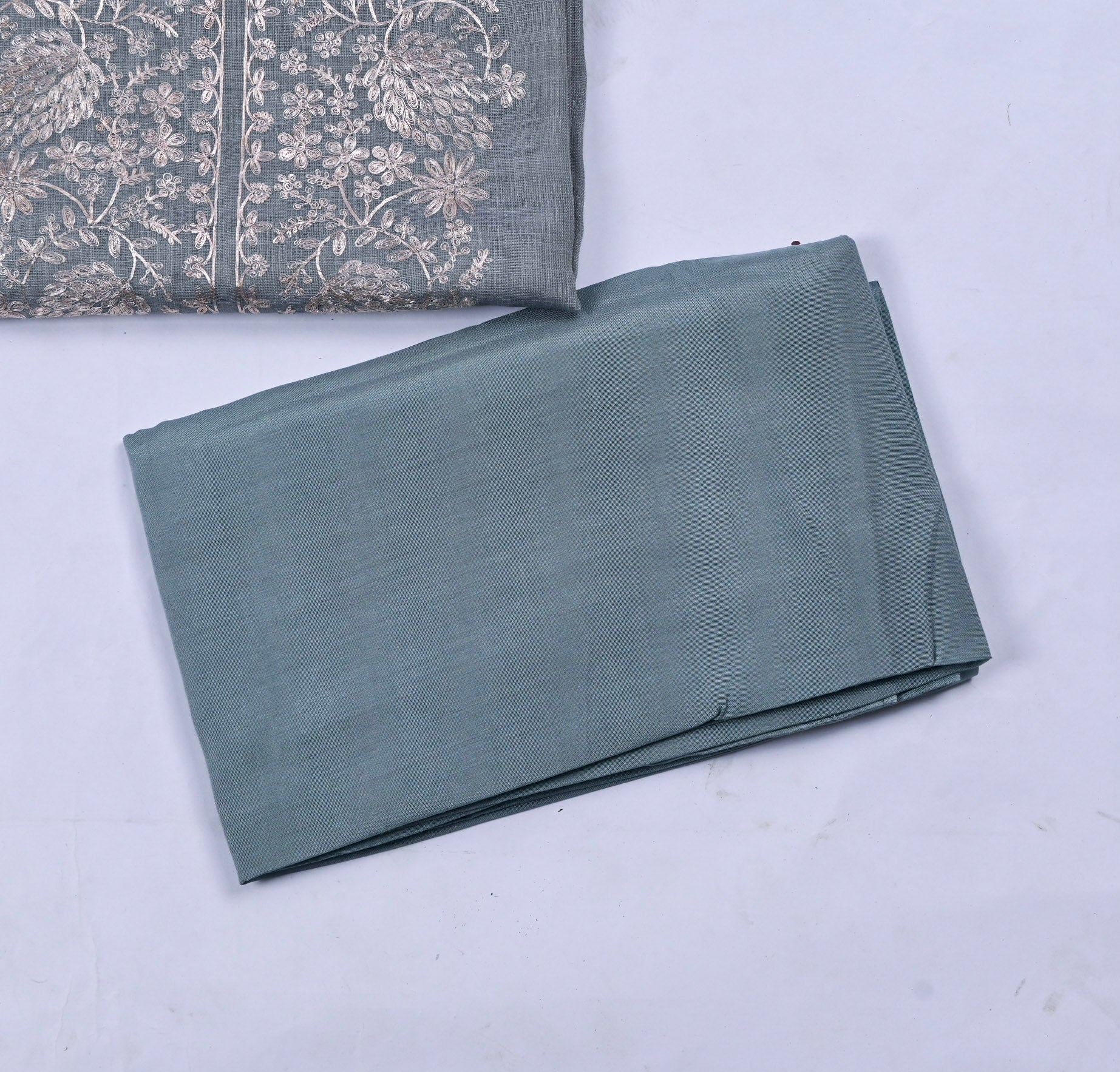 Linen Grey Unstitched Suit