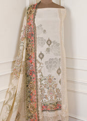 Georgette Beige Unstitched Suit