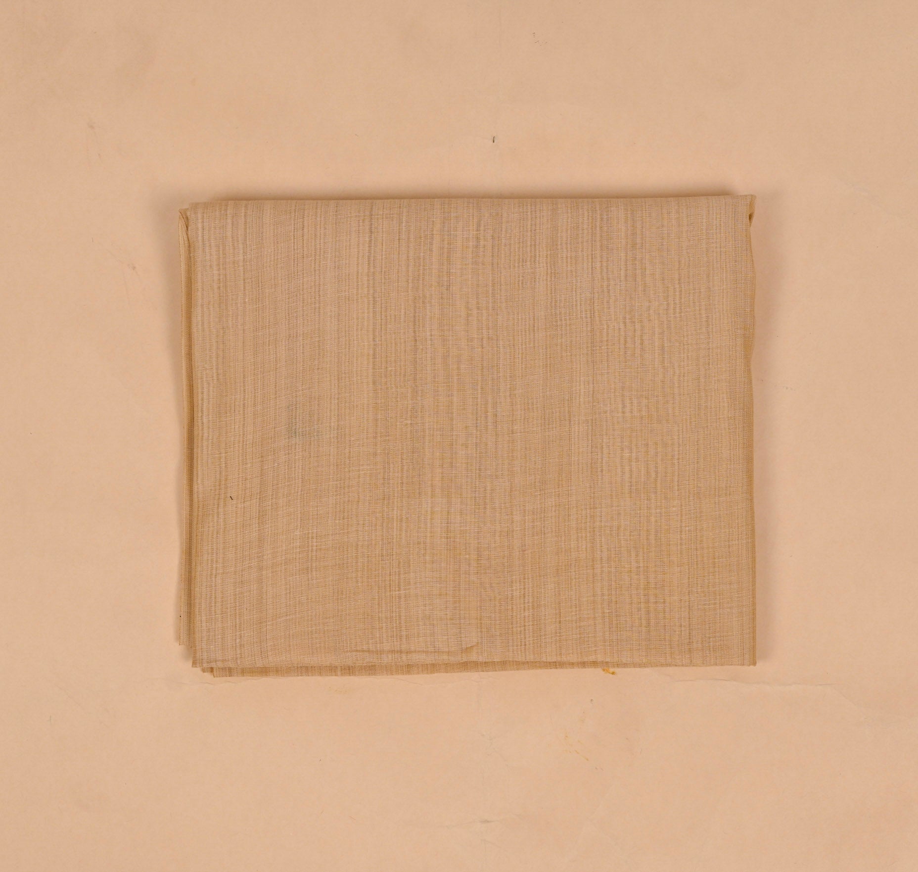 Jamdani Cotton Beige Unstitched Suit