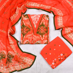 Burberry Orange Unstitched Suit