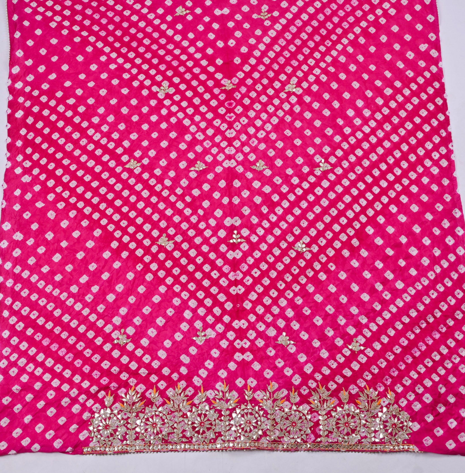 Muslin Pink Unstitched Suit