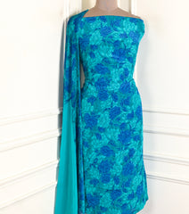 Crepe Ferozi Unstitched Suit