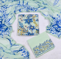 Tabby Blue Unstitched Suit