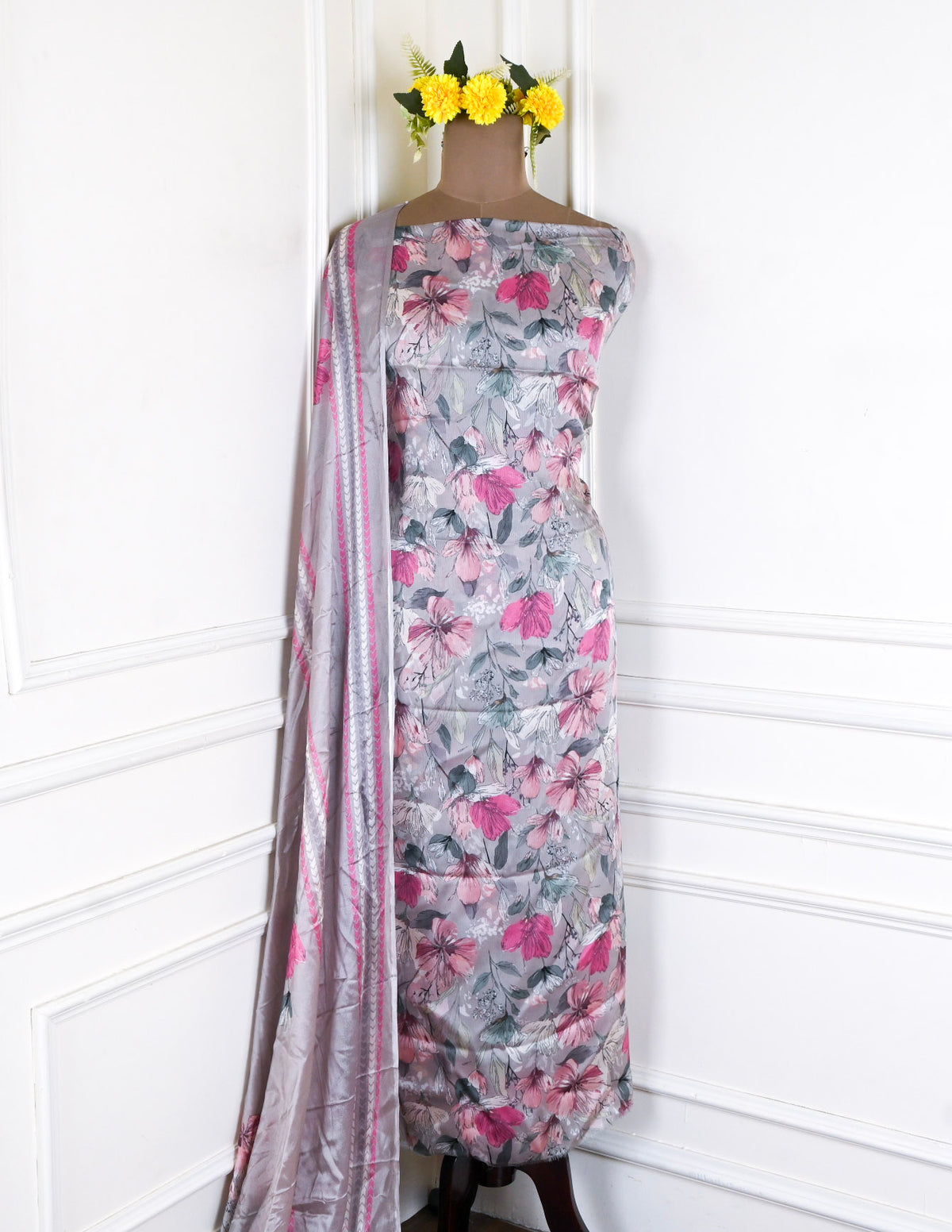 Chinon Grey Unstitched Suit